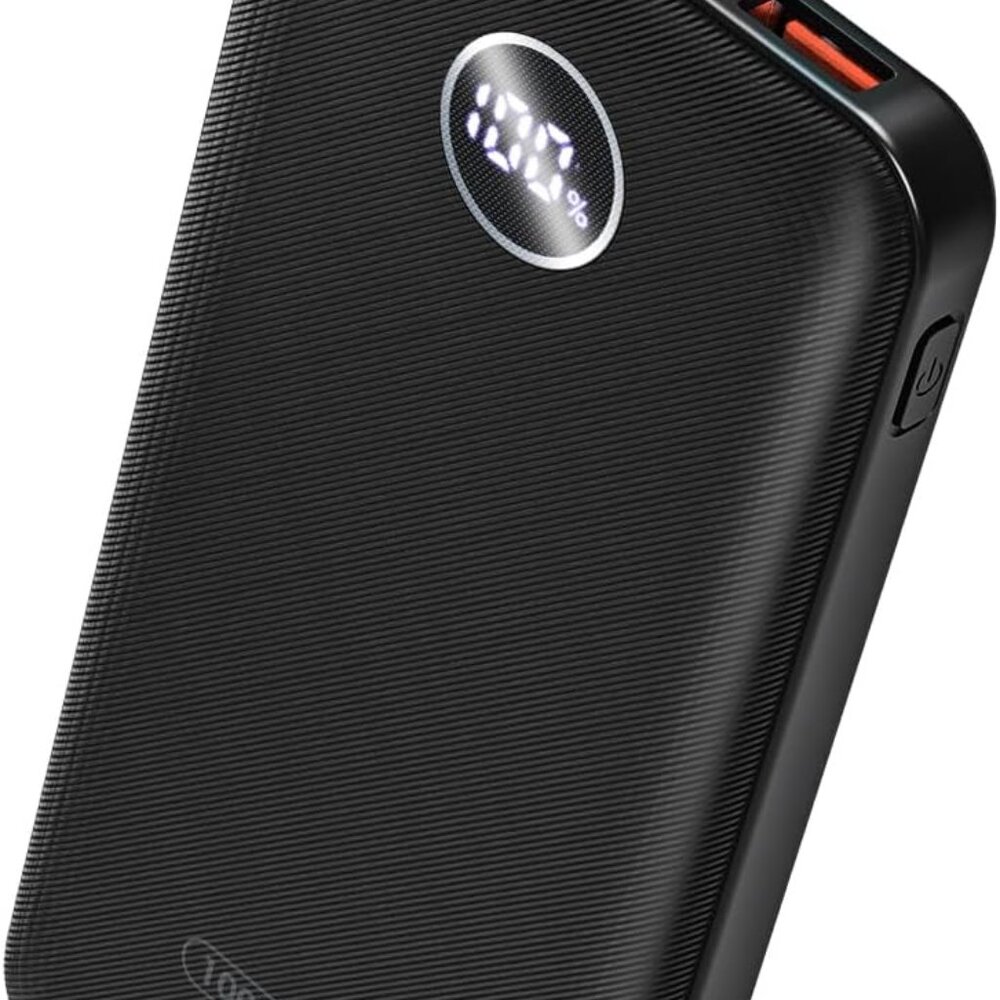 Portable Charger, Compact 10000mAh Power Bank